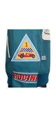 Close up look at the flat embroidery and patch embroidery on the Primoir racing jacket