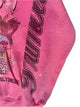 Sleeve of Primoir hoodie featuring rhinestones and Primoir script print